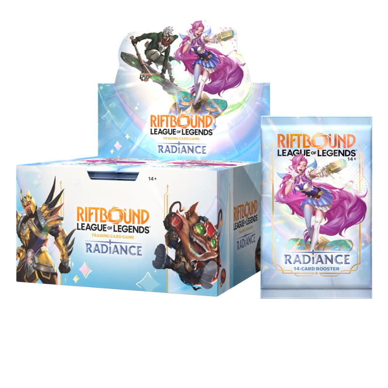 Riftbound League of Legends TCG - Radiance Booster Display (24 boosters)
