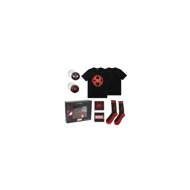 Set Regalo Con Camiseta Talla L Marvel Spider-Man