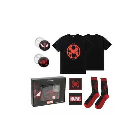 Set Regalo Con Camiseta Talla L Marvel Spider-Man