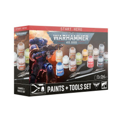 Warhammer 40,000 Kit de pintura y herramientas 60-12