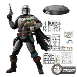 Star Wars: The Mandalorian & Grogu™ Champion Class 05 Din Djarin™ & Grogu™ Model Kits | Blokees