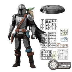 Star Wars: The Mandalorian & Grogu™ Champion Class 05 Din Djarin™ & Grogu™ Model Kits | Blokees