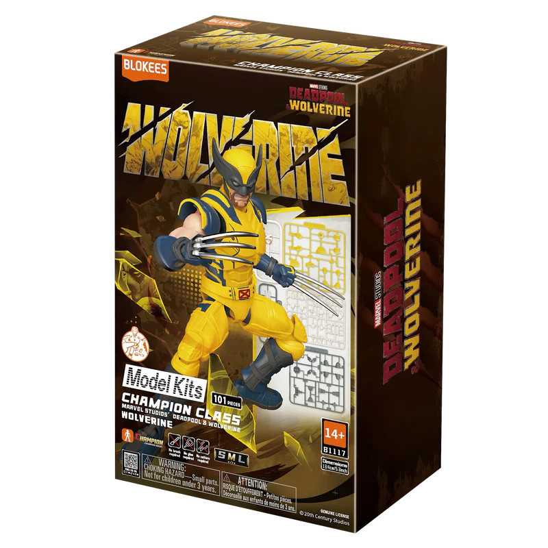Marvel Deadpool & Wolverine Champion Class 05 Wolverine Model Kits | Blokees