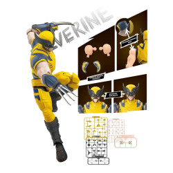 Marvel Deadpool & Wolverine Champion Class 05 Wolverine Model Kits | Blokees