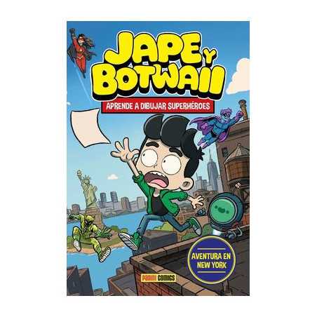 Jape Y Botwaii Aprende A Dibujar Superheroes Aventura En Nueva York