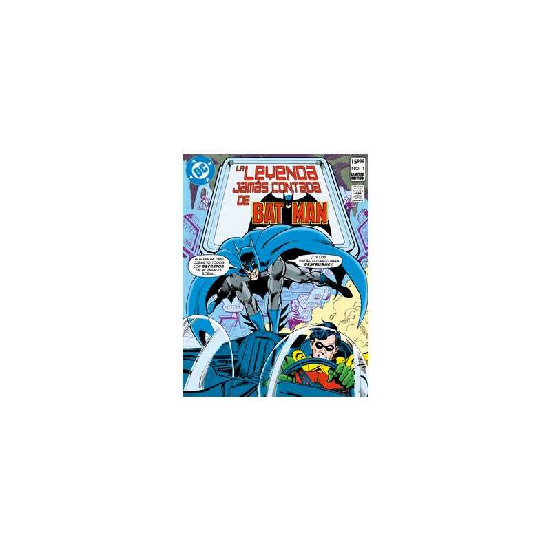 Dc Edicion Facsimil La Leyenda Jamas Contada De Batman