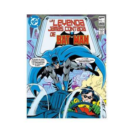Dc Edicion Facsimil La Leyenda Jamas Contada De Batman