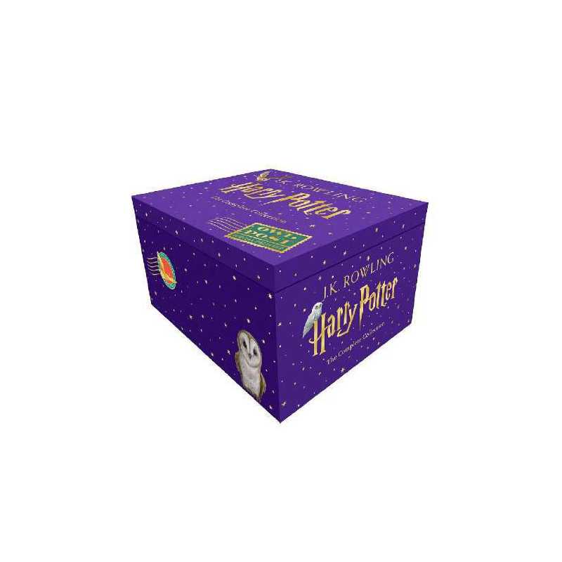 Estuche Harry Potter Edición Con La Portada Ilustrada Por Johnny Duddle