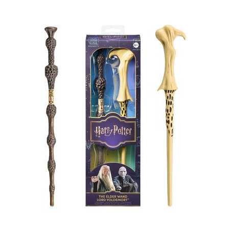 Elder Wand & Lord Voldemort 2 Varitas Replicas 31 Cm Harry Potter