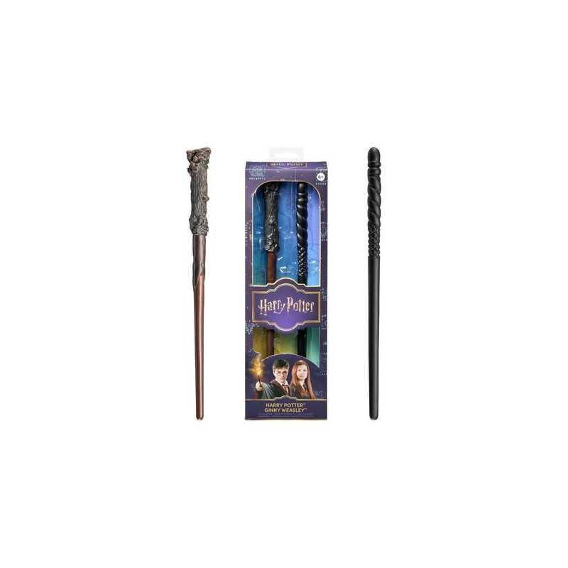 Harry Potter & Ginny Weasley 2 Varitas Réplica 31 Cm Harry Potter
