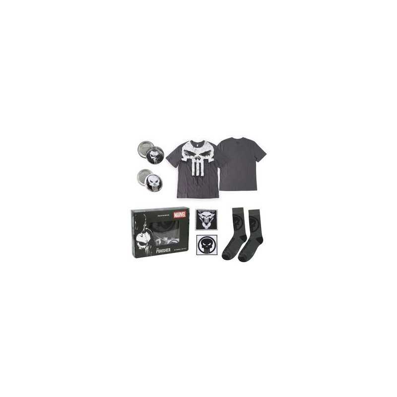 Set Regalo Con Camiseta Talla L Marvel The Punisher