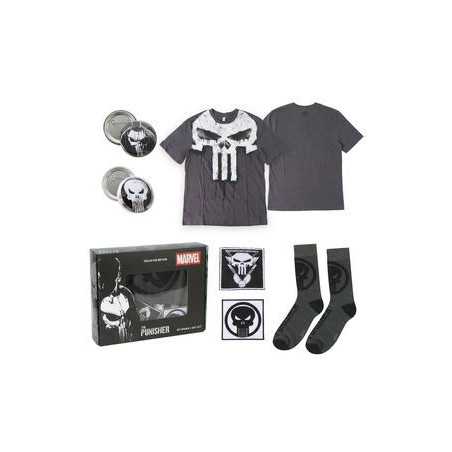 Set Regalo Con Camiseta Talla L Marvel The Punisher