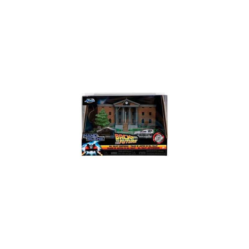 Hill Valley Courthouse Square Nano Escenario 23 Cm Back To The Future Nano Scene