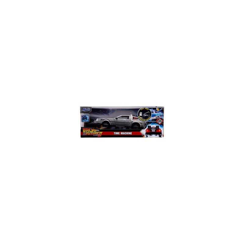 Delorean Time Machine Vehiculo 20 Cm Back To The Future Ii Hollywood Rides Scale 124