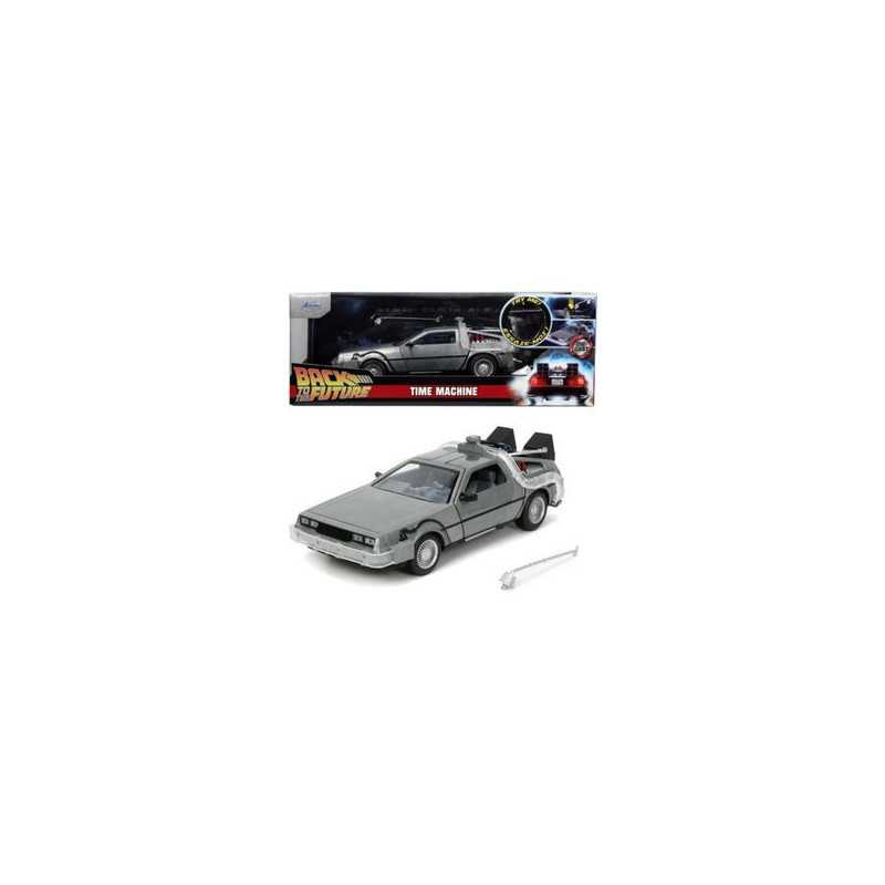 Delorean Time Machine Vehiculo 20 Cm Back To The Future I Hollywood Rides Scale 124