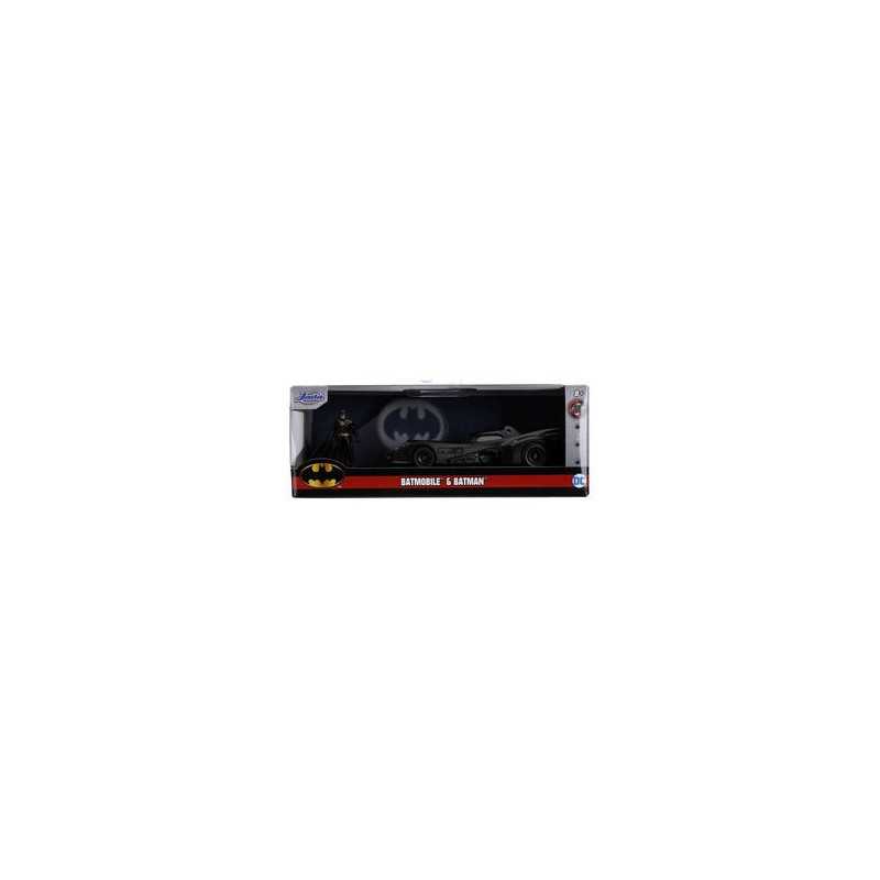 Batmovil 1989 & Batman Vehiculo Dc Universe Scale 132