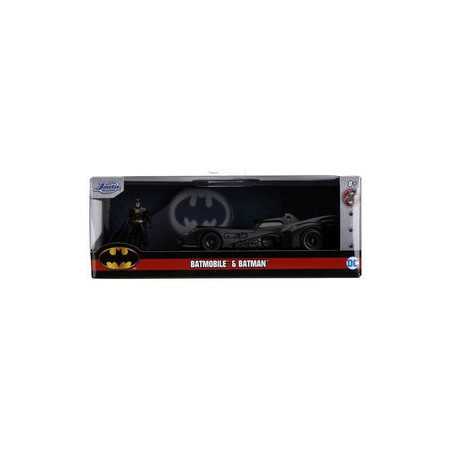 Batmovil 1989 & Batman Vehiculo Dc Universe Scale 132