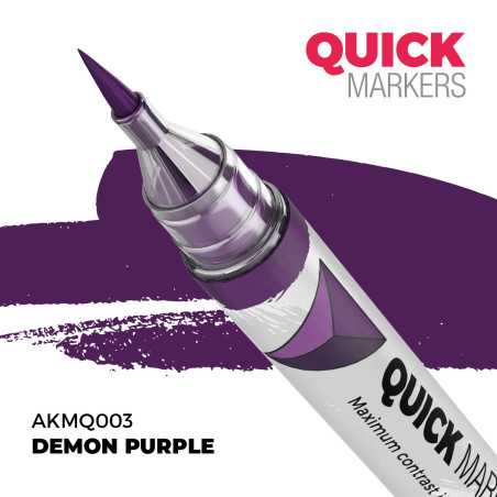 MORADO DEMONIO – QUICK MARKER AKMQ003
