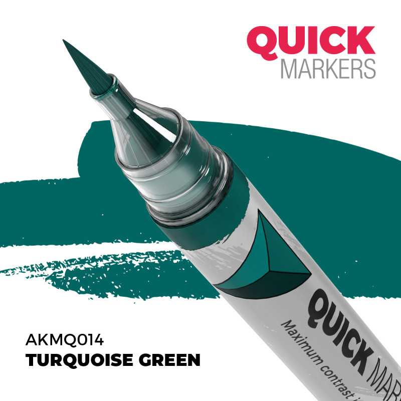 VERDE TURQUESA – QUICK MARKER AKMQ014