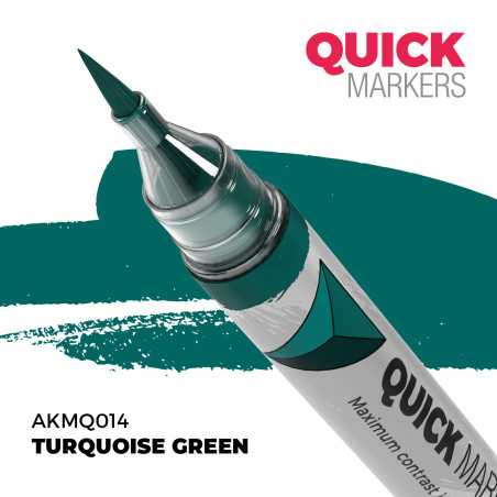 VERDE TURQUESA – QUICK MARKER AKMQ014