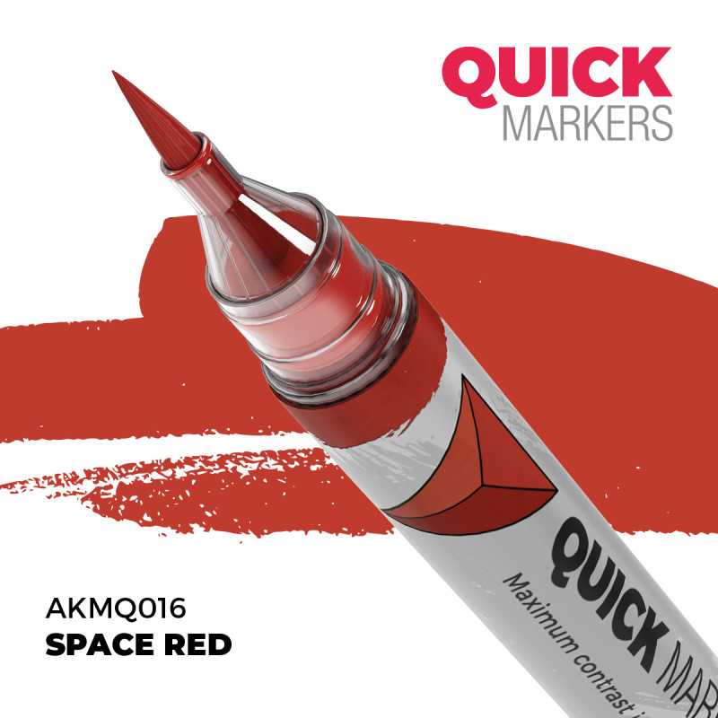 ROJO ESPACIAL – QUICK MARKER AKMQ016
