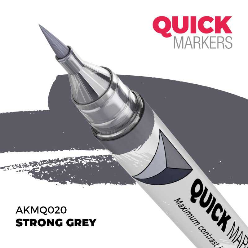 GRIS FUERTE – QUICK MARKER AKMQ020