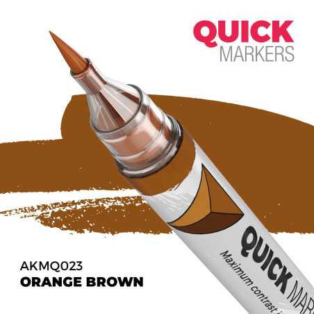 MARRON NARANJA – QUICK MARKER AKMQ023