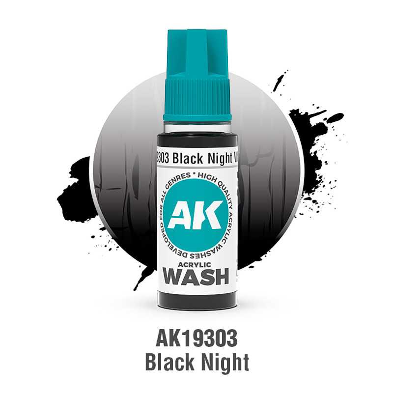NOCHE NEGRA – LAVADO ACRÍLICO SKU: AK19303