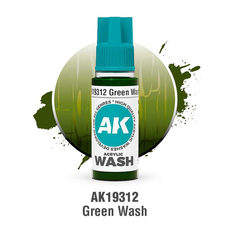 VERDE – LAVADO ACRÍLICO SKU: AK19312