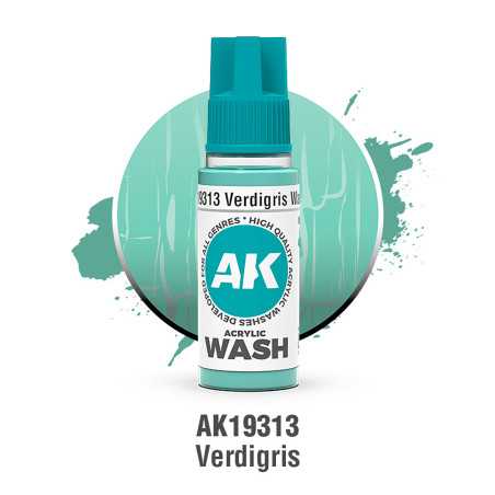 VERDIGRIS – LAVADO ACRÍLICO SKU: AK19313