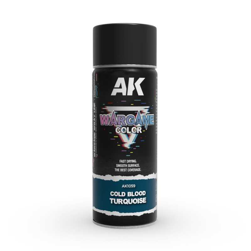 SPRAY COLOR TURQUESA SANGRE FRÍA – WARGAME AK1059