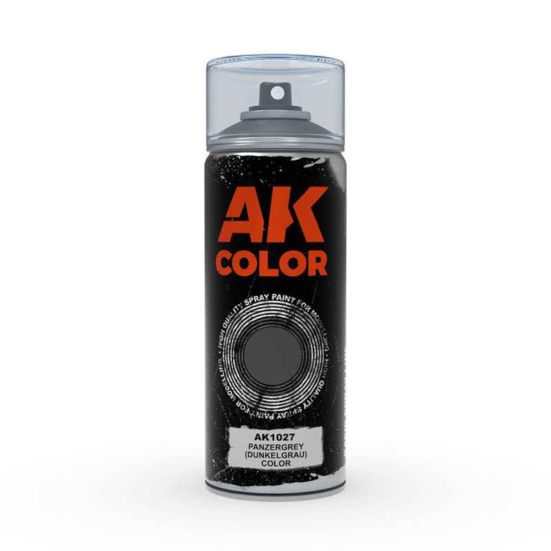SPRAY COLOR PANZERGREY DUNKELGRAU AK1027