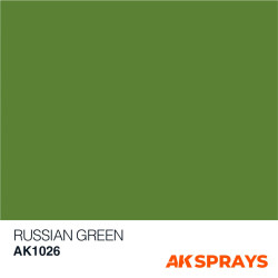 SPRAY COLOR VERDE RUSO AK1026