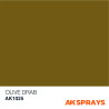 SPRAY COLOR VERDE OLIVA AK1025