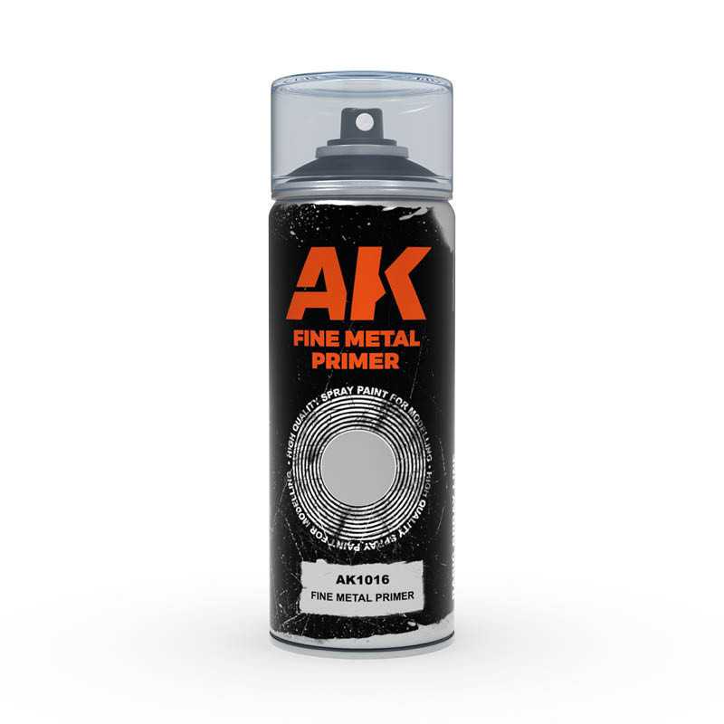 SPRAY IMPRIMACIÓN FINA PARA METAL AK1016