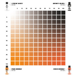 DUAL EXO SET 4 – 4A NARANJA PURO & 4B NARANJA DESVANECIDO AK15446