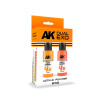 DUAL EXO SET 4 – 4A NARANJA PURO & 4B NARANJA DESVANECIDO AK15446