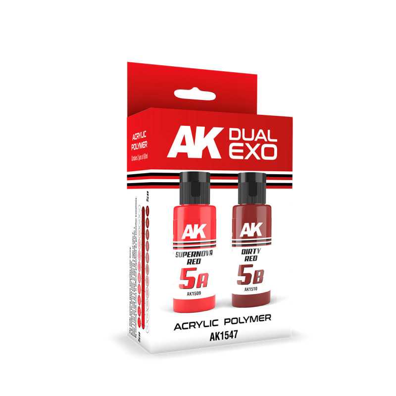 DUAL EXO SET 5 – 5A ROJO SUPERNOVA & 5B ROJO SUCIO AK15447