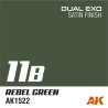 DUAL EXO SET 11 – 11A VERDE FANTASMA & 11B VERDE REBELDE AK1555