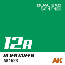 DUAL EXO SET 12 – 12A VERDE ALIENÍGENA & 12B VERDE VIRIDIANO AK1556