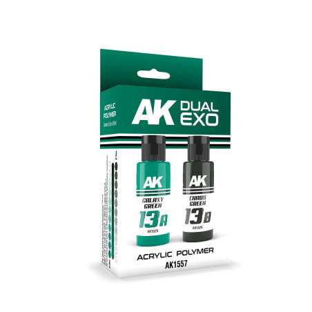 DUAL EXO SET 13 – 13A VERDE GALAXIA & 13B VERDE CAOS AK1557