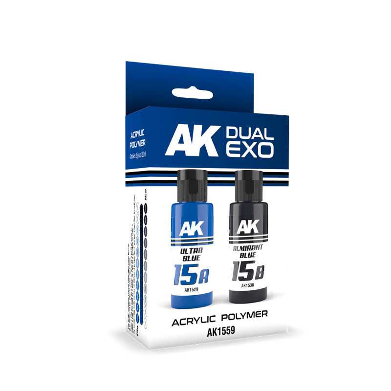DUAL EXO SET 15 – 15A AZUL ULTRA & 15B AZUL ALMIRANTE AK1559