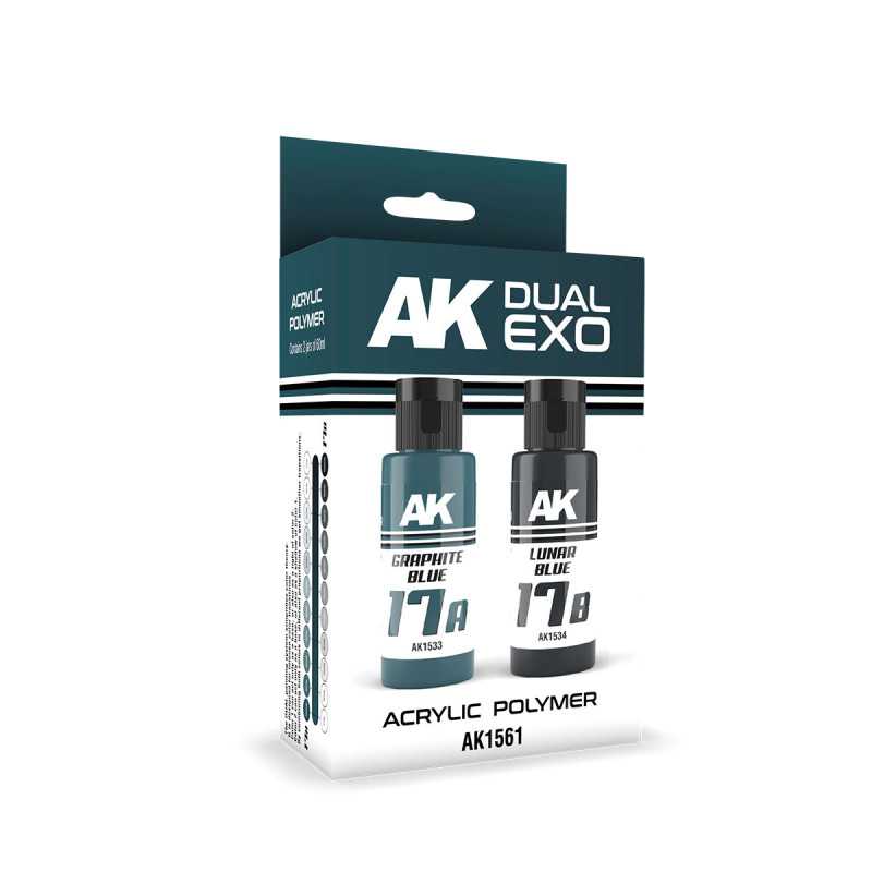 DUAL EXO SET 17 – 17A AZUL GRAFITO & 17B AZUL LUNAR AK1561