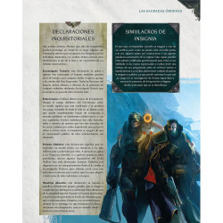 Warhammer 40,000 Imperium Maledictum - Guía de juego de la Inquisición