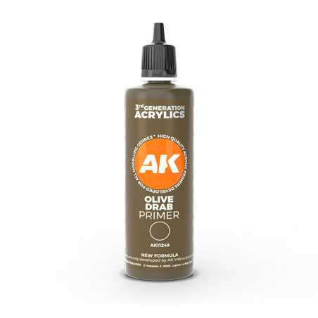 IMPRIMACIÓN VERDE OLIVA 100ML AK11249