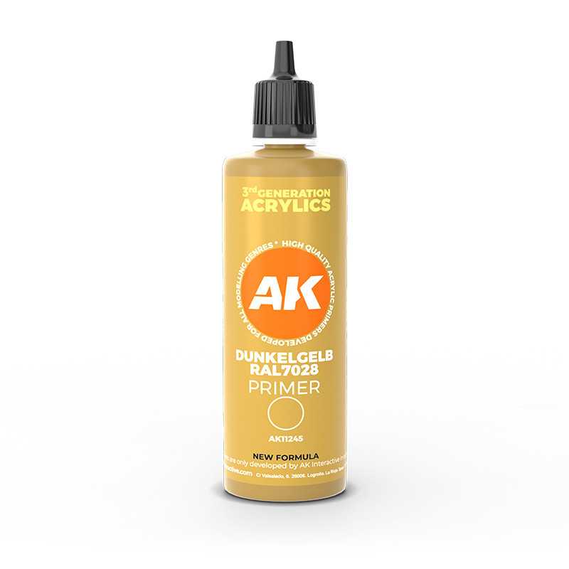 IMPRIMACIÓN DUNKELGELB RAL 7028 AMARILLO OSCURO 100ML AK11245