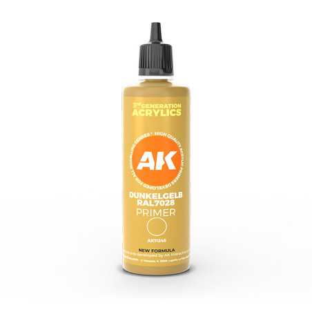 IMPRIMACIÓN DUNKELGELB RAL 7028 AMARILLO OSCURO 100ML AK11245