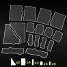 Glasspack Footprints Básicos 11 edición Wh40k compatibles