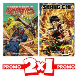 2X1 Hombre Hormiga Mundo Colmena + Shang-Chi 01