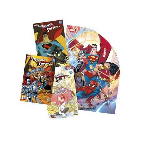 Spider-Man/Superman Vol01 Pack Portadas